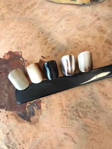 Buffalo Horn <b>Ring</b> Polished Party Ware Jewelry for Wedding Anniversary Hot Sale Color Natural Horn - Product Image 3