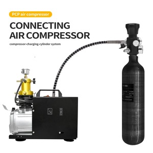 ถังคาร์บอนไฟเบอร์ HPA ขนาด 1.1 ลิตร สำหรับเพ้นท์บอล แอร์ PCP ขายส่ง - Product Image 5