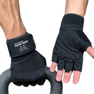 Venta al por mayor Guantes De Gimnasio Levantamiento De Pesas Venta Caliente Profesional Personalizado Fitness Levantamiento De Pesas Guantes De Gimnasio Guante De Agarre Gimnasio. - Product Image 1