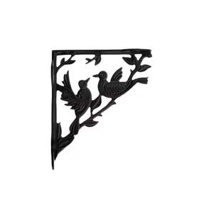 Soporte de estante de servicio pesado Soporte de estante de hierro de servicio pesado para garaje, estantes de pared industriales, diseño decorativo de alta capacidad de carga - Product Image 4