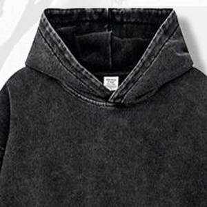 Essentials Unisex Oversize Hoodie Chándales de invierno de tela polar de alta calidad con diseño de bolsillo Nuevas sudaderas recortadas Hombres - Product Image 3