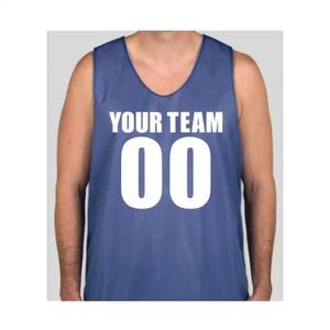 Camiseta de Baloncesto Personalizada Reversible y Transpirable, Camiseta sin Mangas para Adultos con Nombre y Número Personalizados, Ligera y Duradera para Entrenamiento de Baloncesto - Product Image 5