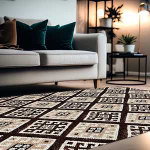 Tapis imprimé style bohème : design turc, décoration de ferme, tapis doux, tapis à poils longs - Product Image 2