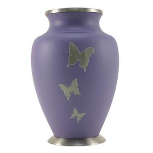 Urnas de cremación de mariposas con tapa, recuerdo de cenizas, tarro conmemorativo, urnas de cremación para adultos y mascotas de Metal sostenible, suministro funerario - Product Image 6