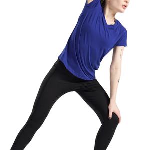 Chemises, hauts et t-shirts pour femmes en coton 100% respirant, t-shirts décontractés pour filles, t-shirts surdimensionnés pour femmes, fabrication OEM - Product Image 3