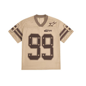 เสื้อฟุตบอลเย็บปักชื่อทีมอเมริกันฟุตบอลเสื้อเจอร์ซีย์อเมริกันฟุตบอลแบบสั่งทำ - Product Image 1