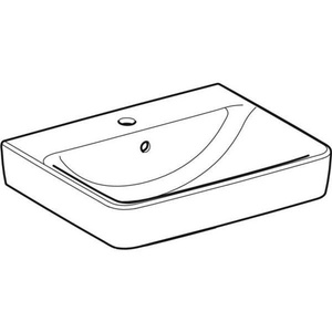 Lavabo GE Renova Plan 55x44cm Blanco con Desagüe y Función de Desbordamiento - Product Image 4