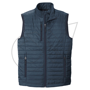 Prix d'usine Vestes d'hiver matelassées à glissière de haute qualité OEM pour hommes Doublure en laine coupe-vent imperméable personnalisable - Product Image 5