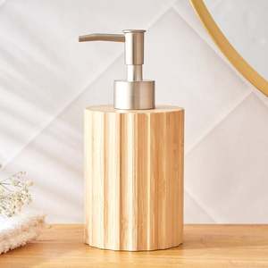 Dispensador de jabón de madera ecológico con una bomba de acero inoxidable de primera calidad para elevar la decoración de su baño - Product Image 2