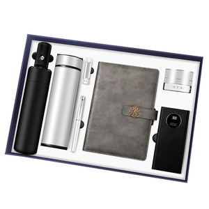 OS28 Regalos Empresariales Notebook con bolígrafo Giftset Led Thermos Umbrella USB Flash Drive Altavoz Fuente de alimentación Productos de oficina - Product Image 1