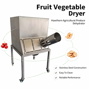 Fruit <b>Vegetable</b> Dryer <b>For</b> Food Plant Hawthorn Dehydration Equipment Workshop Use <b>For</b> Farm Harvest Product Processing - Product Image 1