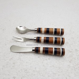 Classic Design 18/8 Stainless Steel <b>Cheese</b> Knife <b>Set</b> with Resin Handle Home Kitchenware Used Customized New Style <b>Cheese</b> Knife - Product Image 5