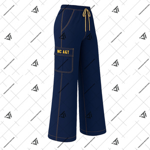 Hbcu North | เสื้อผ้า Carolina A & T กางเกงคาร์โก้ปักลายเสื้อผ้าชุดวิทยาลัย | ncat APPAREL - Product Image 2
