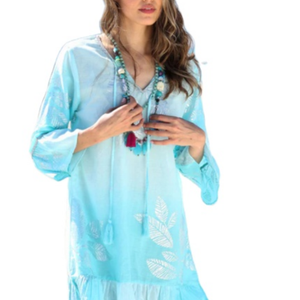 Minivestido negro ucraniano nuevo a la moda al por mayor, aspecto vintage, mangas completas, borla bordada corta, tejido de una pieza - Product Image 1