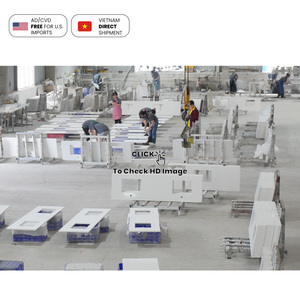 หินควอตซ์สีขาวบริสุทธิ์แผ่นใหญ่ต้านจุลชีพแผ่นใหญ่ NV171ใส - Product Image 4