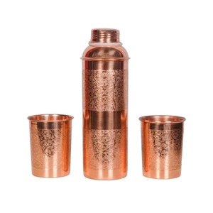 ขวดน้ำทองแดงแบบธรรมดาไม่ซ้ำใคร,ขวดน้ำทองแดงเป็นมิตรกับสิ่งแวดล้อมขวดน้ำแบบธรรมดา - Product Image 5