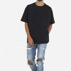 T-shirts pour hommes écologiques T-shirts écologiques en coton biologique T-shirt en bambou à manches courtes T-shirts noirs pour hommes T-shirt en coton de bambou - Product Image 2