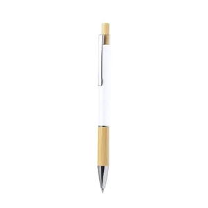 Penna a Sfera in Bambù Sostenibile Weler, Gadget Promozionale per la Sostenibilità - Product Image 6