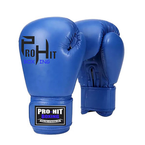 ถุงมือต่อยมวยสำหรับแข่งขันสีดำใหม่ผลิตได้ทั้งชายและหญิง - Product Image 1