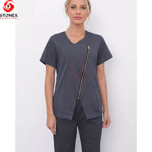 Uniformes de Hospital Personalizados con Logotipo, Transpirables, de Poliéster y Spandex, con Detección de Agujas, de Alta Calidad, Precio al por Mayor - Product Image 1
