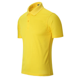 Chemise à manches courtes en coton tricoté de haute qualité, logo brodé personnalisé, imprimé, anti-froissement, pour hommes, uniforme professionnel - Product Image 1