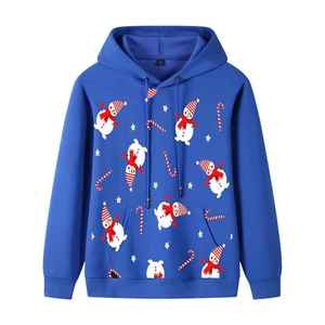 New Arrival Men Christmas Hoodies Outdoor Fashion Wear Unisex High Quality Oversize Cotton Christmas Hoodie Pullover - Product Image 6