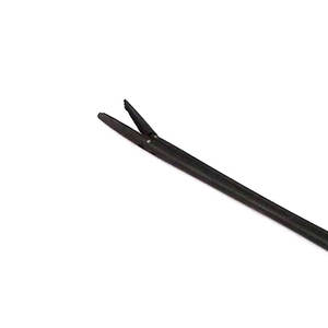 Premium Hartman Micro Alligator Forceps 3,3 pulgadas suave negro recubierto dentado extremo de trabajo 1,3mm Micro Alligator Forceps - Product Image 2