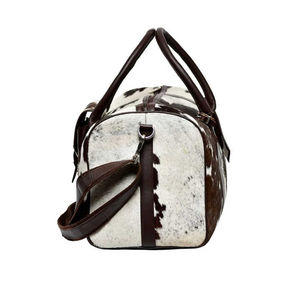 Sac de voyage en cuir véritable de qualité supérieure, fabriqué en usine, sac de sport de luxe fait à la main, sac de voyage durable en polyester - Product Image 3