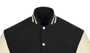 แจ็คเก็ตเบสบอลมีตัวอักษรใส่ได้ทั้งชายและหญิงเสื้อแจ็กเก็ตทีมตัวแทนมหาวิทยาลัยแบบลำลองปักโลโก้ได้ตามต้องการ - Product Image 6