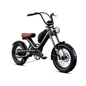 Bicicleta Eléctrica BEST Titan/X1 con Cuadro de Fibra de Carbono, 3800W de Potencia, 40MPH de Velocidad Máxima, para Adultos, 20" x 5.0" con Llantas Antipinchazos - Product Image 1