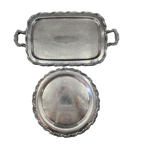 Plateau de service en métal le plus vendu avec finition élégante, parfait pour l'utilisation de restaurant à la maison et l'affichage de table décoratif - Product Image 4