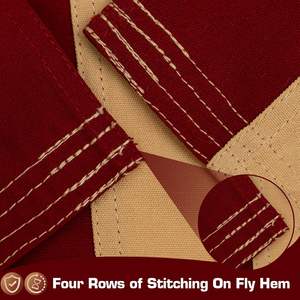 USA TOP FLAGSINC Bandera de Betsy Ross Vintage 3x5 pies, 100% Algodón Bordado, Teñida con Té, 13 Estrellas, Colonias Americanas, para Jardín/Césped - Product Image 3