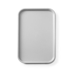 Vassoio per Fast Food AmerBox Monouso GN 1/1 Contenitore per Pranzo in Polipropilene Grigio Chiaro 530x325x20mm Consegna Rapida - Product Image 1