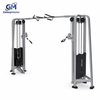 Máquina de entrenamiento funcional comercial de doble cable cruzado con polea ajustable, acero Q235, 80kgx2 Stack, para entrenamiento de fuerza de cuerpo completo