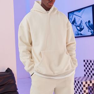 Vente flash - Sweat à capuche oversize premium à fermeture éclair - Unisexe - Logo personnalisé brodé - Hiver - 100% coton - Anti-froissement - Product Image 4