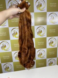 Super Double Extensions de cheveux Remy vietnamiens de haute qualité 100% Bouncy Curl Bundles de cheveux bouclés bruts - Product Image 5