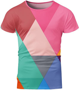 เสื้อยืดผ้าฝ้าย100% ราคาสมเหตุสมผลสีขาวธรรมดางานปักลายโลโก้ดิจิทัลขนาดใหญ่สีขาวแบบสั่งทำ - Product Image 1