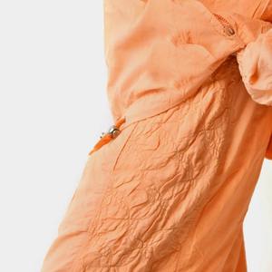 Ensemble de survêtement court coupe-vent personnalisé Ensemble de jogging deux pièces Vestes et shorts coupe-vent pour femmes - Product Image 6