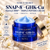 Crème pour le visage Matrixyl 3000 SNAP-8 GHK-Cu Triple peptide anti-âge hydratante pour les ridules, raffermissant les contours, crème GHK-Cu SNAP 8