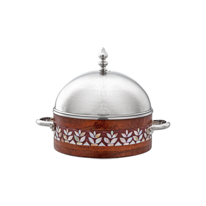 2024 Design classique unique Casserole en métal de haute qualité Réchauffeur de nourriture de mariage Casseroles et ensembles d'ustensiles de cuisine - Product Image 6