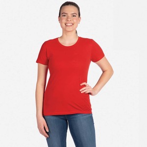 T-shirt pour femme par Next Level Apparel 60% coton peigné filé en anneau/40% polyester Haute qualité 100% coton T-shirt à col rond pour homme - Product Image 5