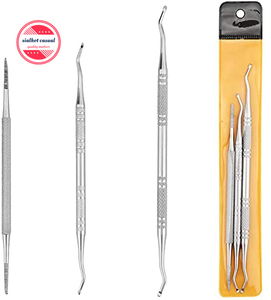 Kit de pédicure professionnel, 4 pièces, ensemble d'outils de charge lourde, pour cuir chevelu - Product Image 4