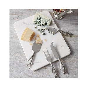 Marble Cheese Cutting <b>Board</b> With Cutting <b>Tools</b> Customized Size And Shape Kitchenware Fruits Cheese <b>Board</b> - Product Image 1