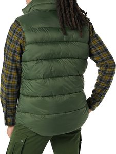 OEM personalizado de alta calidad Puffer chaleco al por mayor chaqueta de moda ligero impermeable burbuja Stand Collar logotipo frontal - Product Image 5