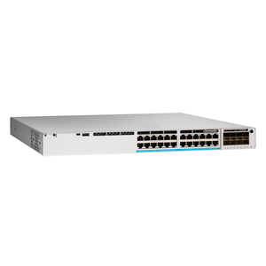 Hot Sales C9300-24U-E 24 Port Uplink UPOE Layer 3 Enterprise Ethernet Managed Gigabit C9300 Series Network Switches