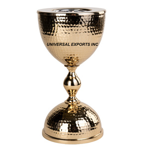 Soporte de incienso de acero inoxidable con acabado dorado, buena calidad, hecho a mano, Mubkhar, diseñador más vendido, Bakhoor, nuevo uso aromático de Metal - Product Image 2