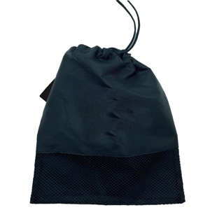 Sacs en filet avec cordon de serrage, logo personnalisé, légers, durables, respirants, pochette de rangement réutilisable, organisateur de voyage, sac anti-poussière - Product Image 4