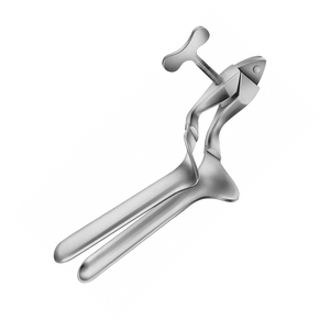 Grande pince d'examen gynécologique professionnelle de spéculum vaginal Seyffert de 110x25mm -30mm en acier et métal - Product Image 2