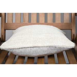 Farmhouse <b>Rustic</b> Design 14x14 Inch Beige Wool <b>Rug</b> Woven with Vintage Pattern - Product Image 5