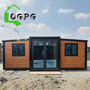 Casa Container Prefabbricata Espandibile 20Ft 40Ft con Struttura <span class=keywords><strong>in</strong></span> <span class=keywords><strong>Acciaio</strong></span>, Edificio Modulare di Sicurezza - Product Image 1
